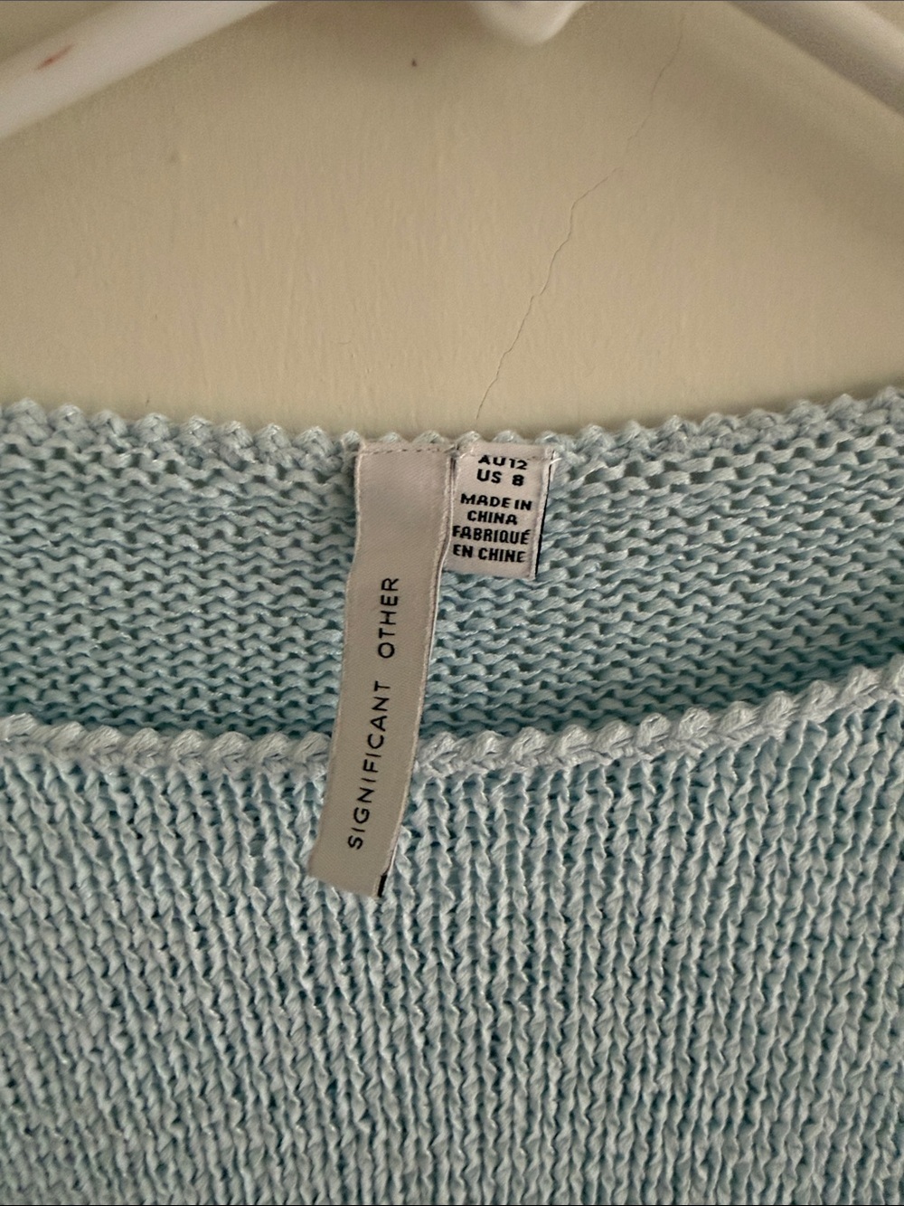 Orly Long Sleeve Dress in Indigo Fade
SIGNIFICANT OTHER ombré crochet vacation - Picture 3 of 4
